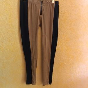 Soft suede like leggings juniors size 7